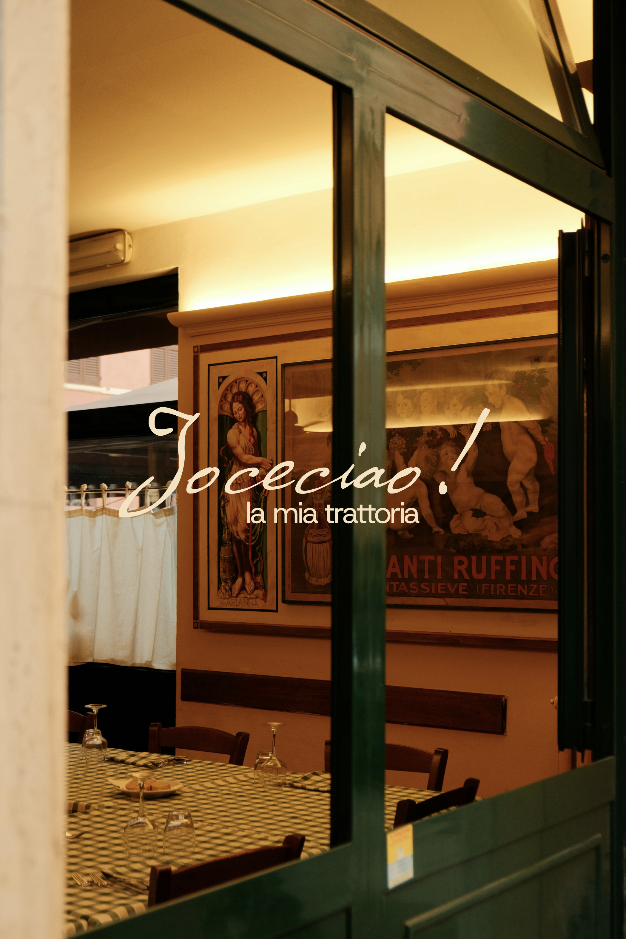 Affiche trattoria